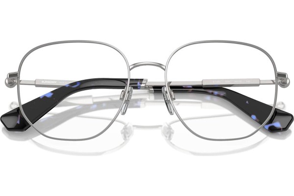 Okulary korekcyjne Burberry BE1385 1005 Kwadratowe Srebrne
