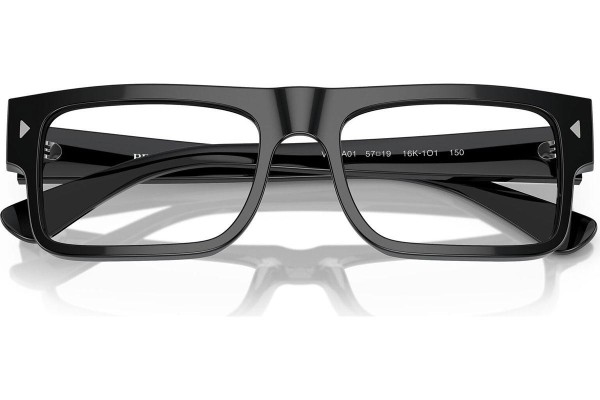Okulary korekcyjne Prada PRA01V 16K1O1 Kwadratowe Czarne