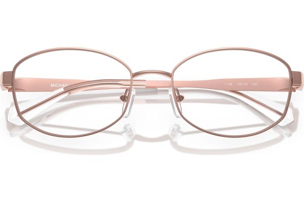 Okulary korekcyjne Michael Kors MK3086 1108 Prostokątne Złote