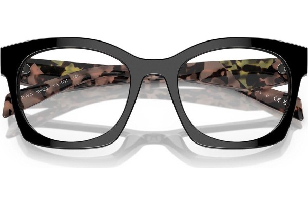 Okulary korekcyjne Prada PRA05V 13P1O1 Kwadratowe Czarne