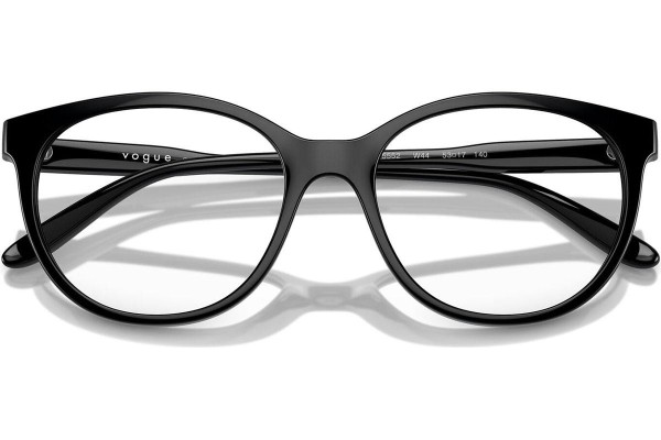 Okulary korekcyjne Vogue Eyewear VO5552 W44 Owalne Czarne