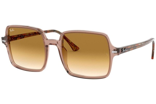 Napszemüvegek Ray-Ban Square II RB1973 128151 Oversize Barna