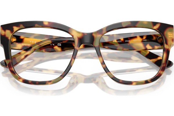 Okulary korekcyjne Vogue Eyewear VO5605 2605 Kwadratowe Havana