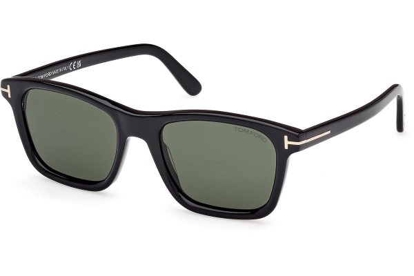 Ochelari de soare Tom Ford Barron FT1179 01N Pătrați Negri