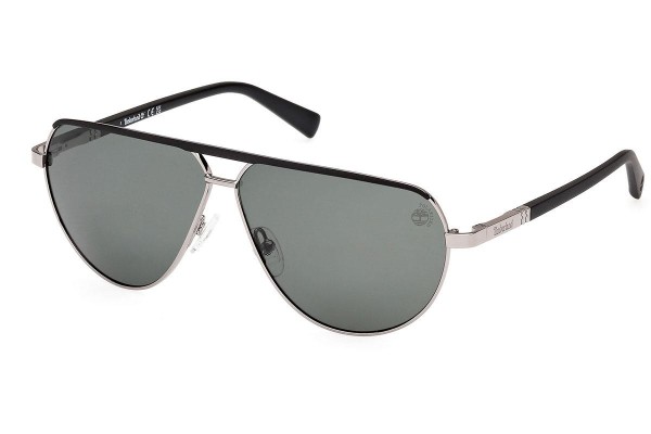 Слънчеви очила Timberland TB00028 08R Polarized Пилотни Сребърна