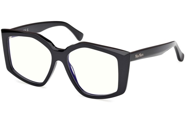 Okulary korekcyjne Max Mara MM5162-B 001 blue-light [non-prescription] Kocie oczy Czarne