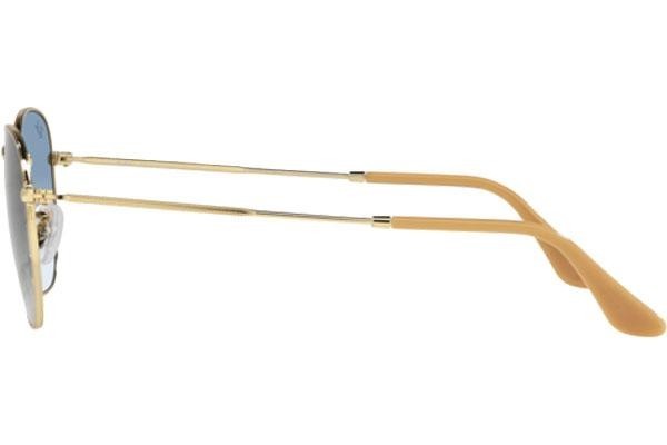 Okulary przeciwsłoneczne Ray-Ban Hexagonal RB3548 001/3F Pilotki (Aviator) Złote