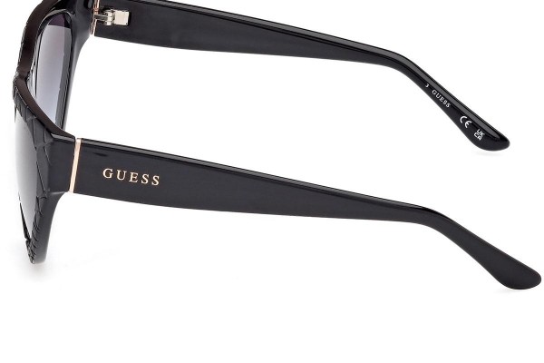 Okulary przeciwsłoneczne Guess GU00151 02B Kocie oczy Czarne