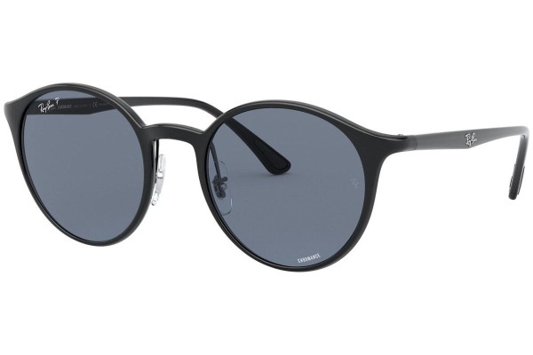 Okulary przeciwsłoneczne Ray-Ban Chromance Collection RB4336CH 601/BA Polarized Okrągłe Czarne