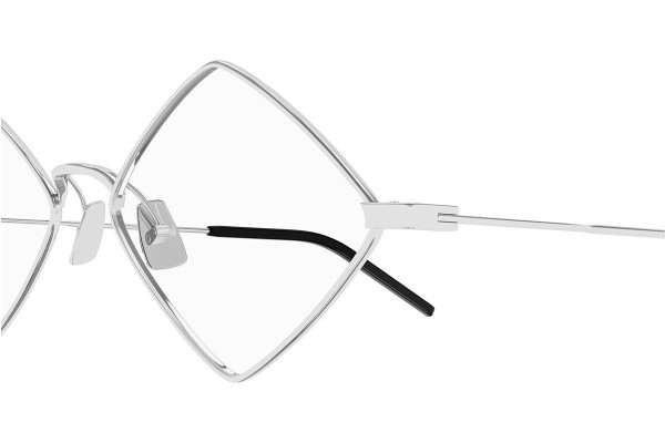 Okulary korekcyjne Saint Laurent SL302 LISA OPT 002 Nieregularny Srebrne
