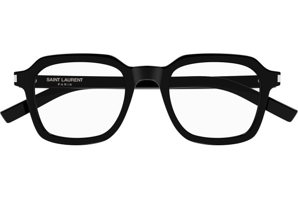 Okulary korekcyjne Saint Laurent SL715SLIMOPT 001 Kwadratowe Czarne