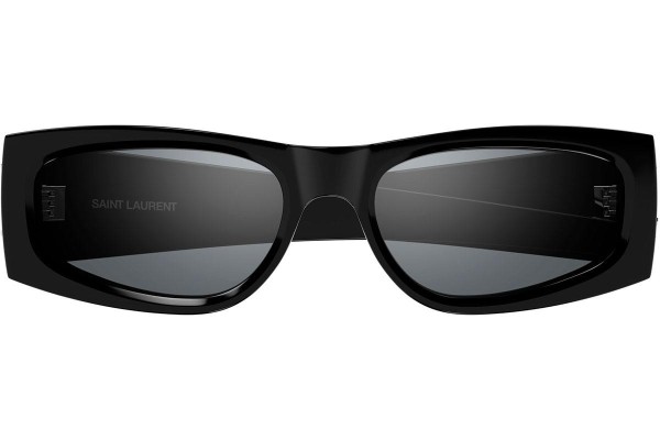 Слънчеви очила Saint Laurent SLM140 002 Овални Черна