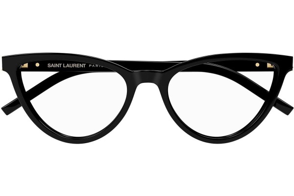 Okulary korekcyjne Saint Laurent SLM138 001 Kocie oczy Czarne