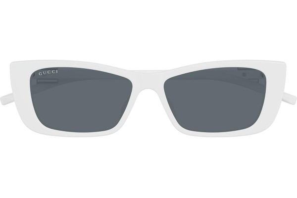 Okulary przeciwsłoneczne Gucci GG1681S 006 Kocie oczy Białe