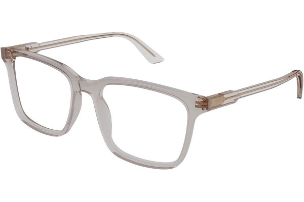 Okulary korekcyjne Gucci GG1120O 007 Kwadratowe Szare