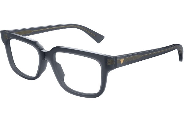 Okulary korekcyjne Bottega Veneta BV1256O 011 Prostokątne Szare