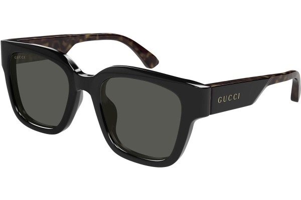 Okulary przeciwsłoneczne Gucci GG1670SK 001 Kwadratowe Czarne