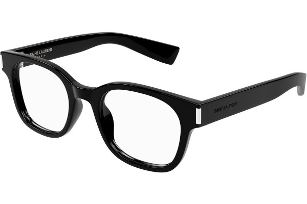 szemüvegeinket Saint Laurent SL722 005 Szogletes Fekete