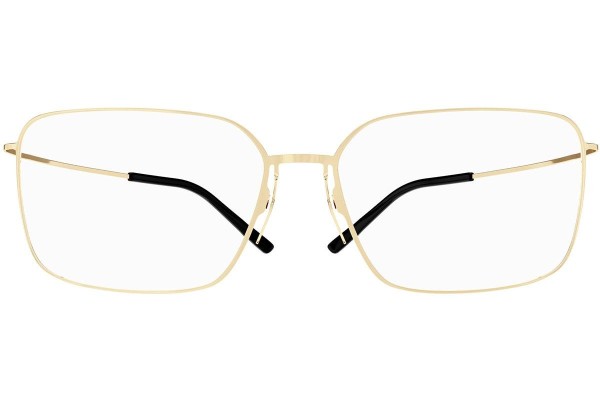 Okulary korekcyjne Balenciaga BB0351O 002 Prostokątne Złote