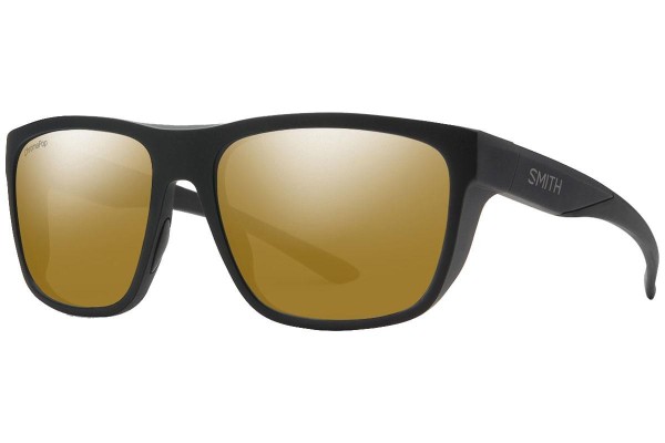 Solbriller Smith Barra 003/QE Polarized Firkantet Sort