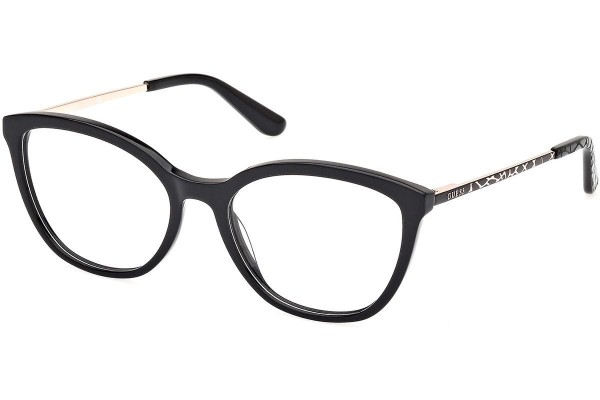 Briller Guess GU50171 001 Cat Eye Sort