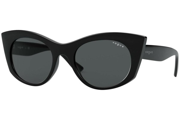 Okulary przeciwsłoneczne Vogue VO5312S W44/87 Kocie oczy Czarne