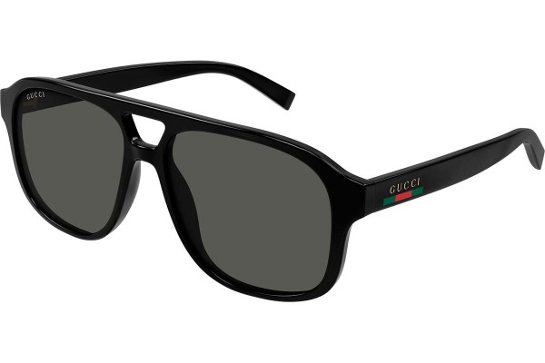 Solbriller Gucci GG1856S 001 Firkantet Sort