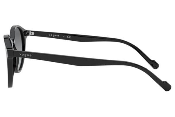 Okulary przeciwsłoneczne Vogue VO5327S W44/11 Okrągłe Czarne