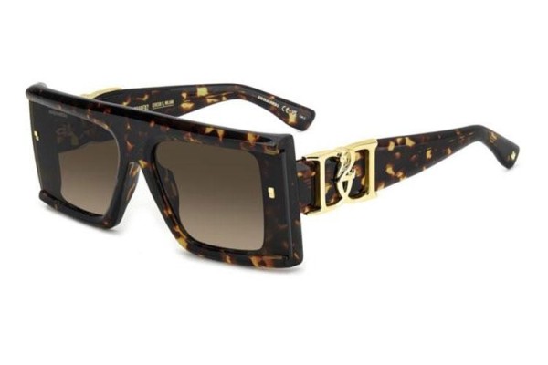 Ochelari de soare Dsquared2 D20169/S 086/HA Pătrați Havana