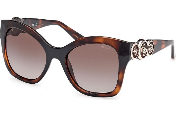 Ochelari de soare Guess GU00197 52F Cat Eye Havana