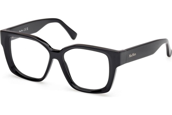 szemüvegeinket Max Mara MM5184 001 Szogletes Fekete