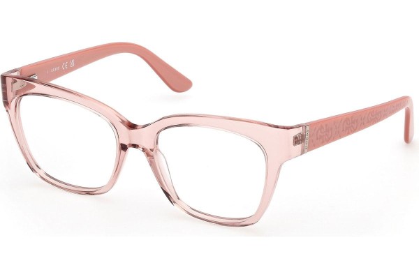 Briller Guess GU50233 072 Firkantet Pink