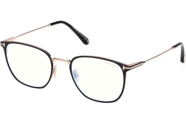 Okulary korekcyjne Tom Ford FT6041-B 002 Kwadratowe Czarne