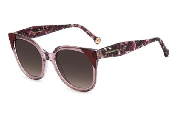 Ochelari de soare Carolina Herrera HER0289/S 35J/HA Pătrați Roz