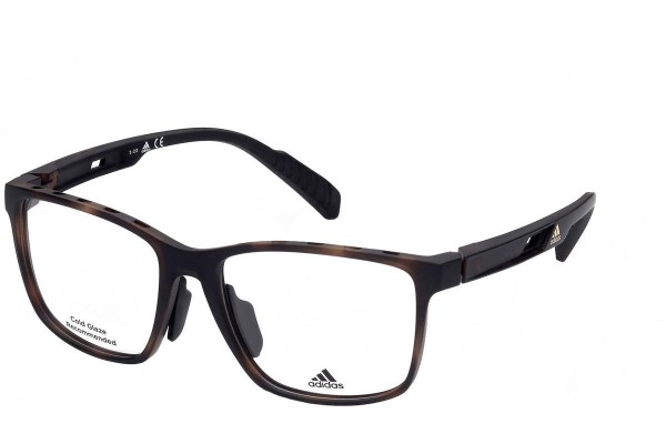 Brillen Adidas Sport SP5008 056 Vierkant Havana