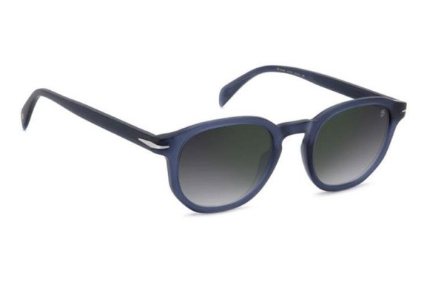 Ochelari de soare David Beckham DB1007/S FLL/NU Rotunzi Albaștri