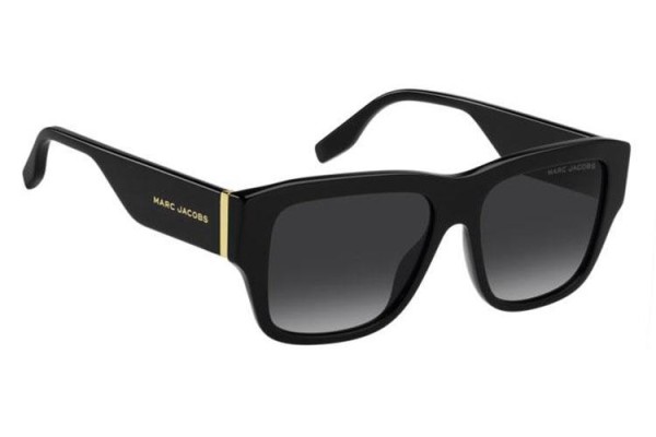 Ochelari de soare Marc Jacobs MARC842/S 2M2/9O Pătrați Negri