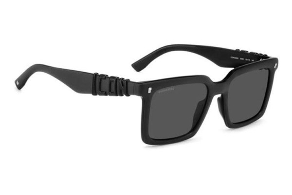 Ochelari de soare Dsquared2 ICON0025/S 003/IR Pătrați Negri