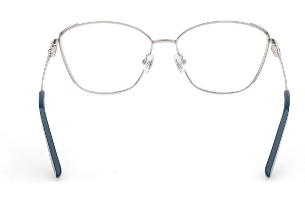 Glasses Guess GU50224 010 Kocie oczy Srebrne