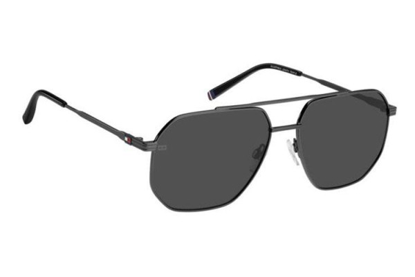 Ochelari de soare Tommy Hilfiger TH2191/S KJ1/IR Pătrați Gri