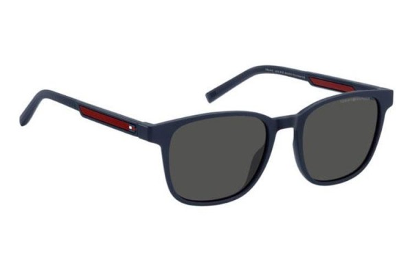 Ochelari de soare Tommy Hilfiger TH2202/S 8RU/IR Pătrați Albaștri