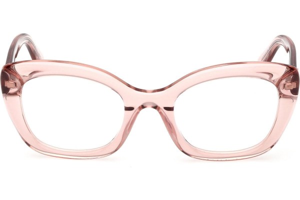 Okulary korekcyjne Guess GU50225 072 Kocie oczy Różowe