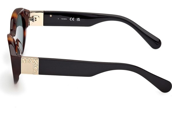 Okulary przeciwsłoneczne Max&Co. MO0123 52N Kocie oczy Havana