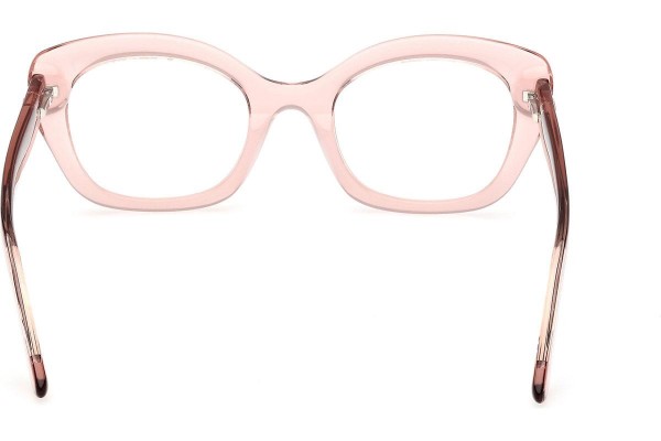 Okulary korekcyjne Guess GU50225 072 Kocie oczy Różowe