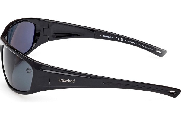 Napszemüvegek Timberland TB00033 01D Polarized Cat Eye Fekete