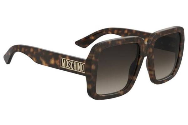 Napszemüvegek Moschino MOS180/S 086/HA Szogletes Havana