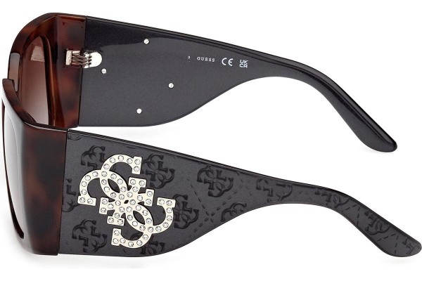 Ochelari de soare Guess GU00201-H 52F Pătrați Havana