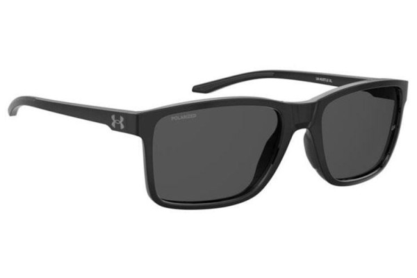 Слънчеви очила Under Armour UAHUSTLEXL 807/M9 Polarized Квадратни Черна