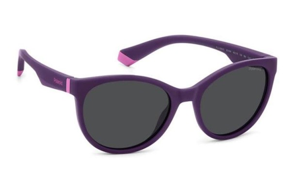 Ochelari de soare Polaroid Junior PLD8065/S B3V/M9 Polarized Cat Eye Violeți