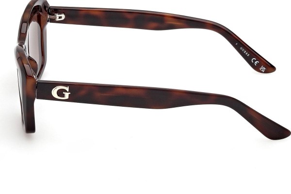 Okulary przeciwsłoneczne Guess GU00195 52F Kocie oczy Havana